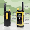 Pikkukuva 2 / 5: Walkie-talkie -lasten walkie-talkie pojille ja tytöille 3-12 vuotiaille, 3 mailin kantama