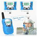 Pikkukuva 4 / 5: Walkie Talkies Lapset Walkie Talkie Lapsille Walky Talky Taustavalaistulla Taskulampulla 3 Km Kantama Ulkoiluseikkailuihin
