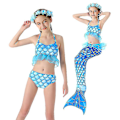 Miniatyrbild 3 av 4: 3 st flickor baddräkter sjöjungfru för simning sjöjungfru kostym bikini set style1 110