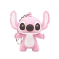 Pikkukuva 1 / 5: 1/2 kpl Stitch-leluja riipuksia, piirretty ääntävä malli avaimenperä pariskunnille LED-avaimenperä fanien lahja Pink