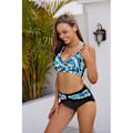 Miniatyrbilde 4 av 5: Svømmetøy Pant Bikinis Set Sommer Bading Sexy Bikinis Badedrakt Bra Bikinis Set Stripe M
