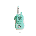 Miniatyrbild 3 av 5: Barnens Walkie Talkies Leksaker För Pojkar Robot Walkie Talkies 2-pack Jul- och Födelsedagspresenter För 3 4 5 6 År Gamla Pojkar Camping Vandring Utomhusspel Blue