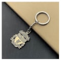 Miniatyrbilde 4 av 5: Nøkkelring i metall med Juve Barcelona Real Madrid Liverpool Paris Tottenham Brasil Italiensk nøkkelring anheng smykker kobber Portugal