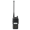 Miniatyrbillede 1 af 4: A58S Walkie Talkie Tri-Band VHF UHF Dual Band Transceiver Bærbar Håndholdt CB Ham Radio black