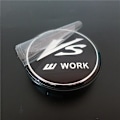 Pikkukuva 3 / 3: 4 kpl 60 mm:n pyörän keskiön napahatut Vs W Work Universal vanteet pölytiiviit suojukset napahatut Emblem Car Styling|pyörän keskiön napahatut|