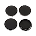 Miniatyrbilde 1 av 2: 4 stk 56mm Bilhjul Senter Nav Caps Universal Abs Kjøretøy Dekk Dekk Felg Deksel -ayane