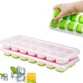 2-pack - Isform - Isbricka med lock / Isform - 28 isbitar Flerfärgad