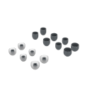 Miniatyrbilde 3 av 3: 7 Par Øreputer Myke Silikon Øreproppspisser In-Ear Hodetelefondeksel Erstatning For Sony Wf-1000xm4 Wf-1000xm3 Black