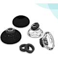 Miniatyrbild 3 av 5: 3x Öronproppar för Plantronics Voyager Legend Örontips Kit, Plantronics Voyager 5200 5220 5210 Bluetooth Headset Skumöverdrag - Medium Large Medium Small*3pack