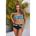 Pikkukuva 3 / 5: Uimapuku Hiusbikinit Setti Kesä Uimapuku Seksi Bikinit Uimapuku Bra Bikinit Setti Stripe 2XL