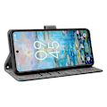 Miniatyrbillede 3 af 5: Til TCL 50 Pro NxtPaper 5G / 50 NxtPaper 5G Wallet Case RFID-blokering PU Læder Cover Stand View - Blue