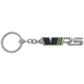 Miniatyrbilde 1 av 5: Nøkkelring i metall for kvinner og menn, VRS bilnøkkelring for Skoda Octavia 2 3 4 1 A7 5e Fabia Mk1 Mk2 Mk3 Superb Rapid Kodiaq VRS Nøkkelring Tilbehør Grey Silver