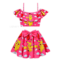 Miniatyrbillede 1 af 5: Tegneserie Piger Badetøj Pikachu Piger Badetøj To Stykker Børn Bikini Sæt Børn Badetøj Svømmedragt 20327 Size 140