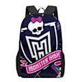 Miniatyrbild 1 av 5: Monster High 3D-mönstrad skolväska för barn, flickor, pojkar, casual ryggsäckar, barnryggsäckar, pojkar, flickor, multifunktionella skolväskor 1