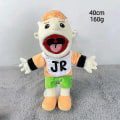 Miniatyrbild 1 av 2: Utomjordisk Handel Jeff Handdocka Leksak Mun Rolig Plysch Leksak Zombie Rock Jeff Förälder-barn Handdocka Mun Kan Röra Sig Junior