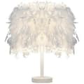 Modern Bordslampa Plume Blanche för Barn Sovrum Läsesal