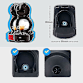 Miniatyrbild 5 av 5: Ulisem reservkapselhållare Ms-624360 kompatibel med Dolce Gusto Lumio Colors Edg355 och Edg325 kaffemaskin