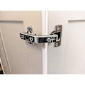 Miniatyrbillede 1 af 5: Dww-1 stk. Lazy Susan hængslet ansigtplade til foldedør, køkkenskab hjørnedørhængsler metal Lasy Susan skab hjørnehardware skabsdør