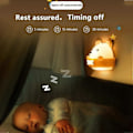 Miniatyrbillede 4 af 5: Natlampe til børn, Bjørn Natlampe til børn, Bærbar USB genopladelig natlampe, Babyværelse natlampe til læsning, søvn og afslapning