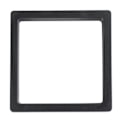 Miniatyrbillede 2 af 5: 4X Firkantede 3D Album Flydende Ramme Holder Møntboks Smykke Display Show Case, 9X9cm (med Base)