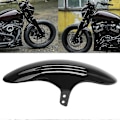 Miniatyrbillede 1 af 5: Motorcykelbelysning Motorcykellygte Sort Forskærm Stænkskærm Beskyttelse Til Harley Softail M8 Street Bob FXBB/S 2018-2022