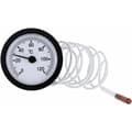 6 cm utomhusgrillröktermometer i rostfritt stål, grillröktermometer, reservdelar för grillmatlagning