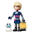 Miniatyrbilde 4 av 5: 5 stk/sett Frozen-serie Minifigurer Byggeklossersett, Elsa Anna Mini Actionfigurer Leke for Barn