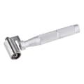 Flat Pressure Roller in Stainless Steel - 40 mm Wide
