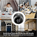 Miniatyrbilde 4 av 5: Mini WiFi-kameraer, trådløse kameraer med lyd og videodirektesending, HD 1080p hjem