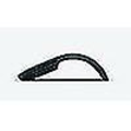 Miniatyrbilde 3 av 3: Microsoft - Arc Mouse - Bluetooth-mus for PC, bærbare datamaskiner kompatibel med Windows, Mac, Chrome OS (tynn, lett, transportabel, taktil) - Svart - ya