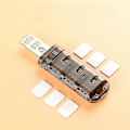 Miniatyrbillede 4 af 5: 6-slots SIM-kort Adapter Multi-SIM-kortlæser til iPhone 5/6/7/8/x