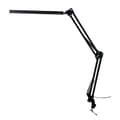 INF LED Skrivebordslampe med Justerbar Svingarm Svart