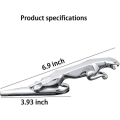 Pikkukuva 3 / 5: Jaguarille 3D-emblemi Auton Etuosaan, Auton Peite, Kromattu Kotka-merkki, Auton Tarvikkeet