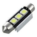 Miniatyrbillede 4 af 4: 4X SMD LED Feston 39 mm CANBUS C5W 12V 3 Power SMD Nummerplade- & Læselampe - til 3 Serie E3