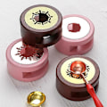 Miniatyrbild 3 av 5: 2 st Vax Sigill Kit Vax Sigill Värmare Vax Sigill Stämpel Vax Sigill Sked Vax Sigill Stämpel Kit Vax Sigill Ugn 10.34*3.65cm rosa
