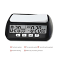 Miniatyrbillede 4 af 5: Skak Basic Digital Skakur & Spil Timer, Ur Digitalt Ur Timer-fcy