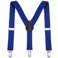 Braces Slim with Clips 2.5cm Blue