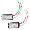 Miniatyrbillede 1 af 4: 2X 200-250V til 12V Halogen Lys Elektronisk Transformer 50W
