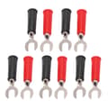 Miniatyrbild 2 av 5: High Current U-Type to Banana Plug Adapter with 4mm Socket - 10 Pcs