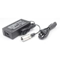 Miniatyrbillede 3 af 5: 42v 2a 42v2a Elcykeloplader Kompatibel 36v 18650 Lithium Batteripakke Med 3-polet Xlr Stikkontakt Eu Us Au Uk