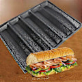 Miniatyrbillede 5 af 5: 2 stk. Silikone Perforerede Bageforme Sandwichform Franskbrødsform Madmåtte 5 Brød Non-Stick Bageplade