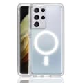 Galaxy S21 Ultra Magnetic Phone Case Magsafe Compatible Transparent