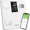 Analytic Bathroom Scale Smart with App Feelfit BMI/Body Fat 226 kg White