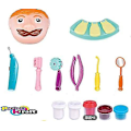 Pikkukuva 4 / 4: Lasten Pieni Hammaslääkäri Play Dough Set Leikkikalu Lääkäri Porakone Ja Täyttö Leikkisetissä Playdough Leikkisetissä