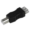 Miniatyrbilde 2 av 4: 2x USB Type A hunn til USB Type B hann adapter