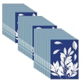 Miniatyrbilde 1 av 5: 50 Ark Cyanotype-papir A4 A5 A6 Solfølsomhet Voksen