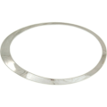 Miniatyrbillede 1 af 5: Til 2007-2015 R55 R56 R57 R58 R59 ABS Krom Sølv Forlygte Trim Ring 51137149905