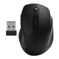 Ergonomic 2.4Ghz Wireless Mouse for Office and Gaming - Black