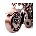 Miniatyrbillede 5 af 5: Metal Motorcykel Dekoration Figur Iron Motorcykel Skulptur Skrivebords Dekoration Kunst Gave Hjem Dekoration Bronze