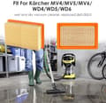 Miniatyrbillede 5 af 5: HEPA-filter til Kärcher NT25/NT35/NT45 2-pak